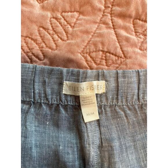 Eileen Fisher Linen Pant - Picture 3 of 8